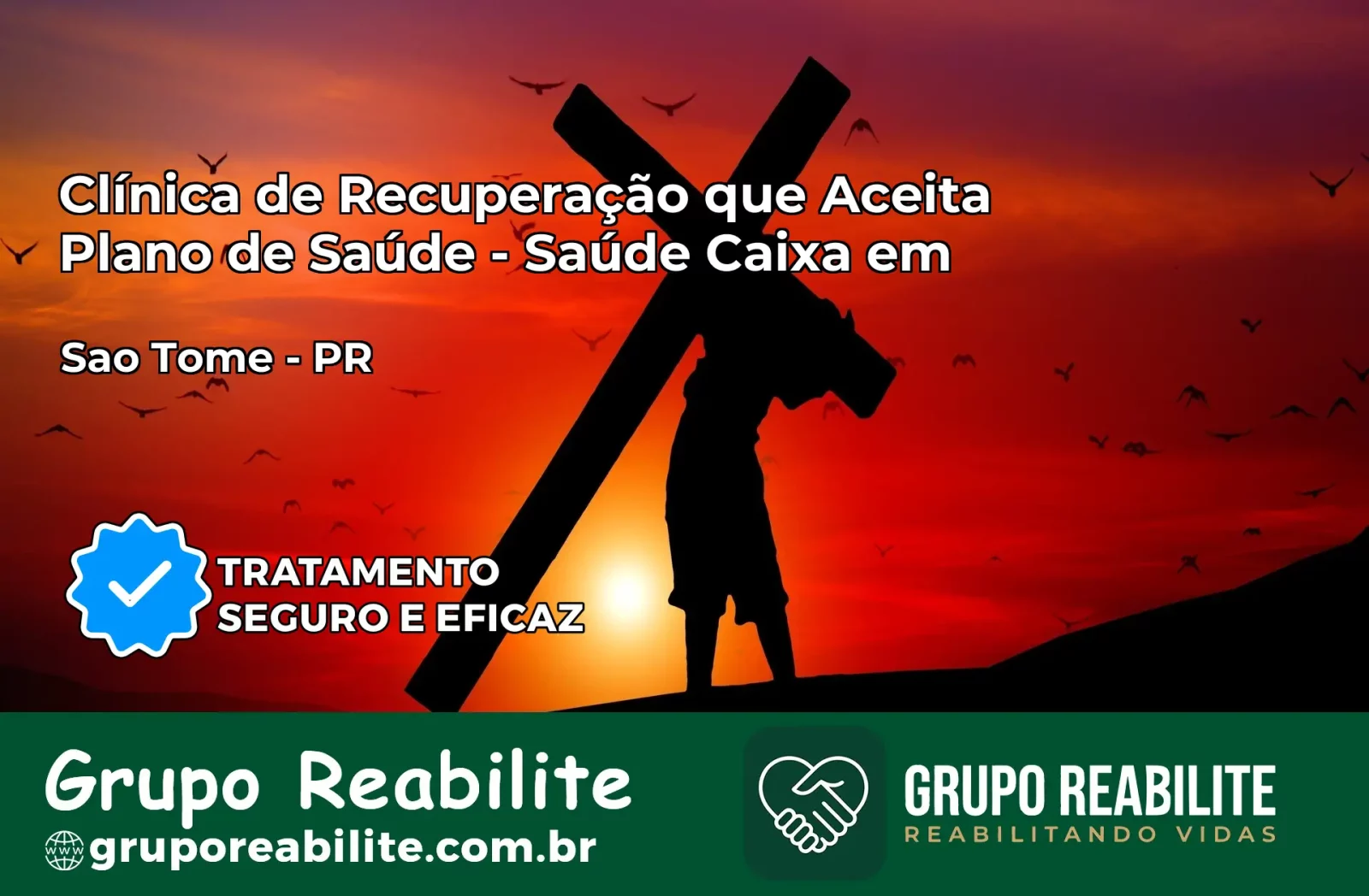 Clínica de Recuperação Saúde Caixa em São Pedro do Iguaçu – PR | Cobertura 100%
