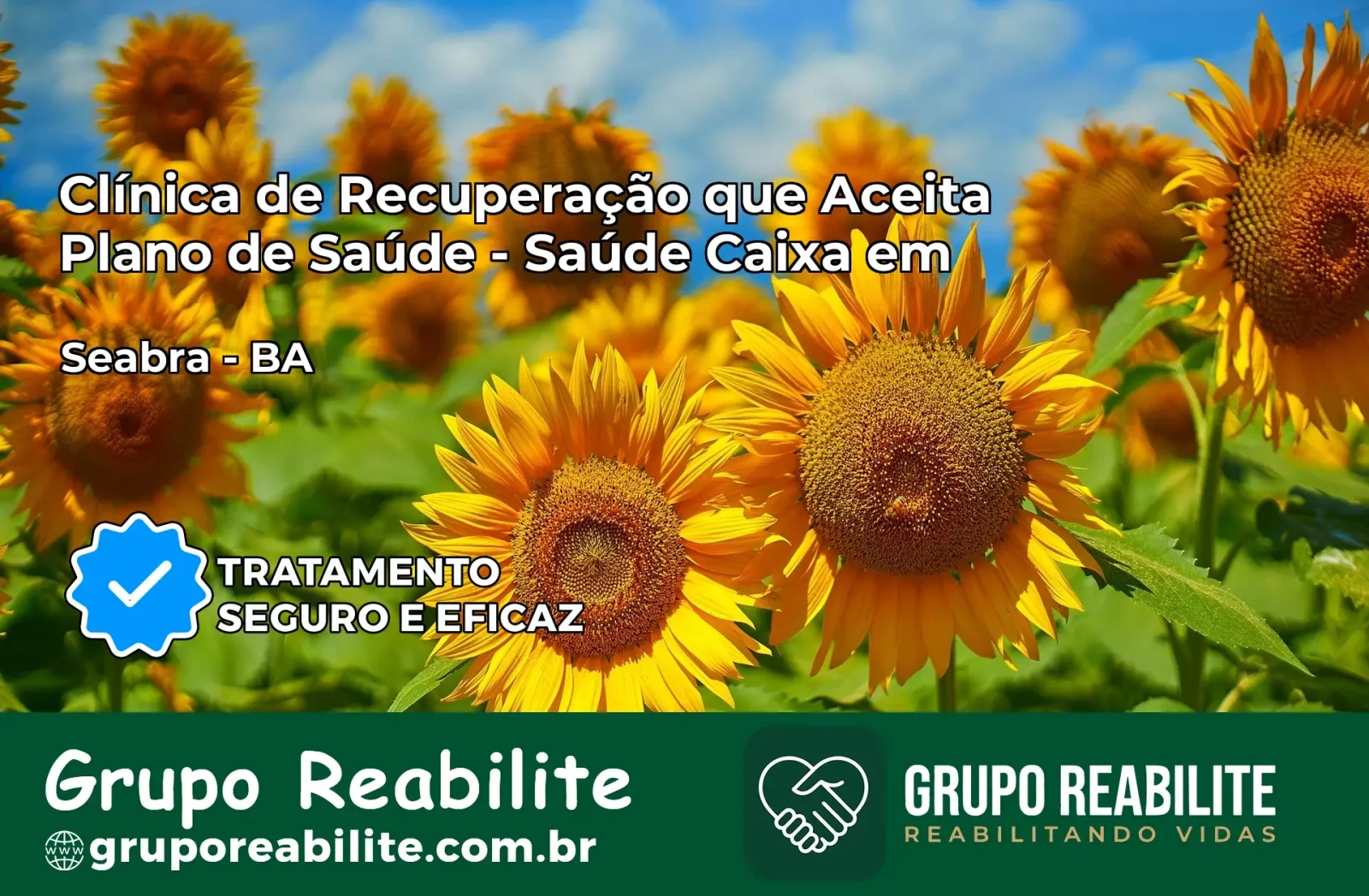 Clínica de Recuperação Saúde Caixa em Seabra – BA | Cobertura 100%