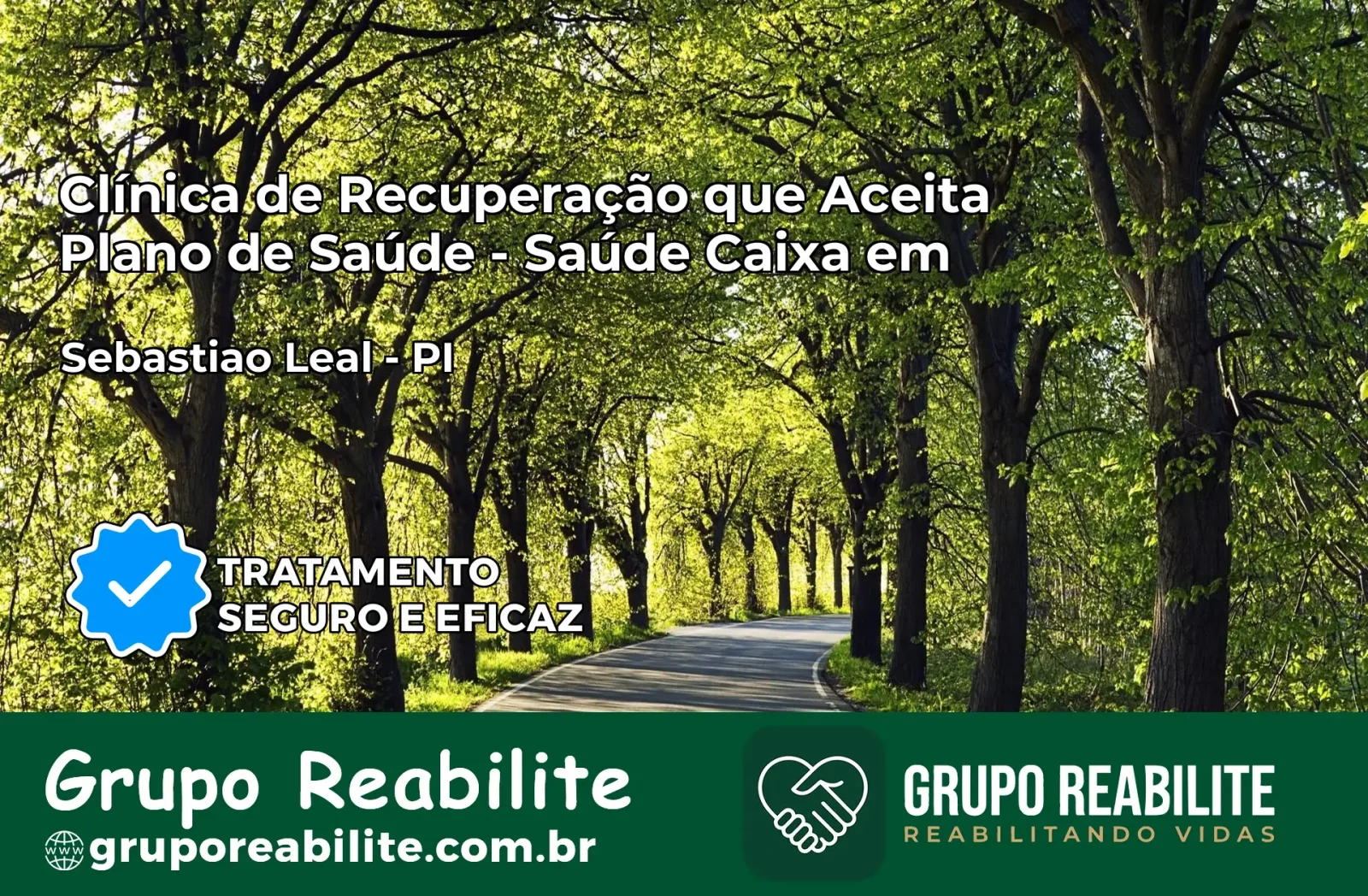 Clínica de Recuperação Saúde Caixa em Sebastião Leal – PI | Cobertura 100%