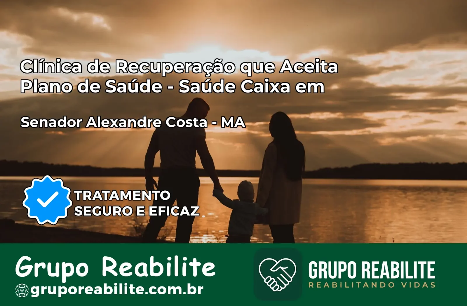 Clínica de Recuperação Saúde Caixa em Senador Alexandre Costa – MA | Cobertura 100%
