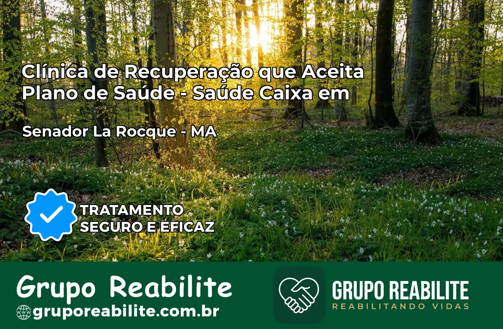 Clínica de Recuperação Saúde Caixa em Senador La Rocque – MA | Cobertura 100%