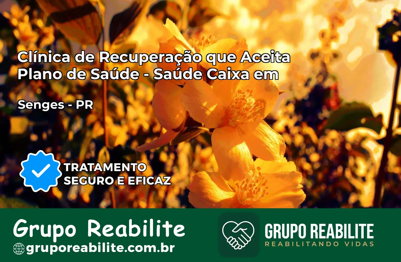 Clínica de Recuperação Saúde Caixa em Santo Inácio – PR | Cobertura 100%