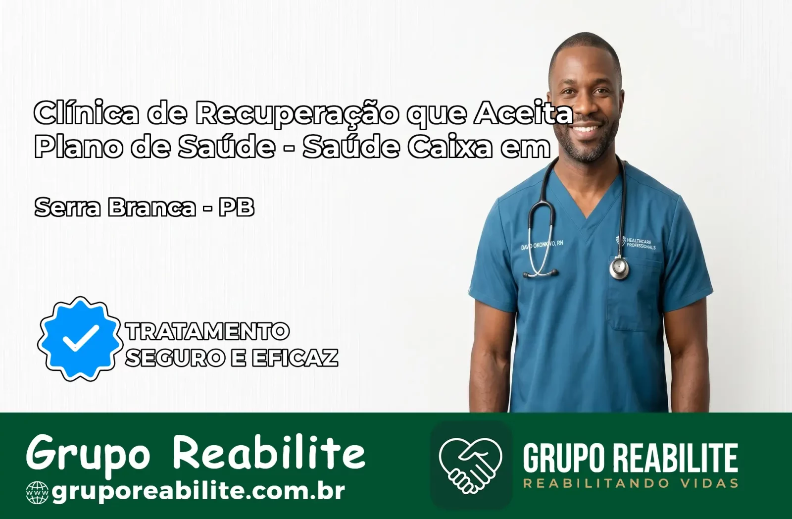 Clínica de Recuperação Saúde Caixa em Serra Branca – PB | Cobertura 100%
