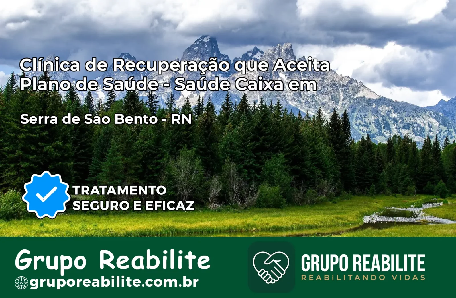 Clínica de Recuperação Saúde Caixa em Serra de São Bento – RN | Cobertura 100%