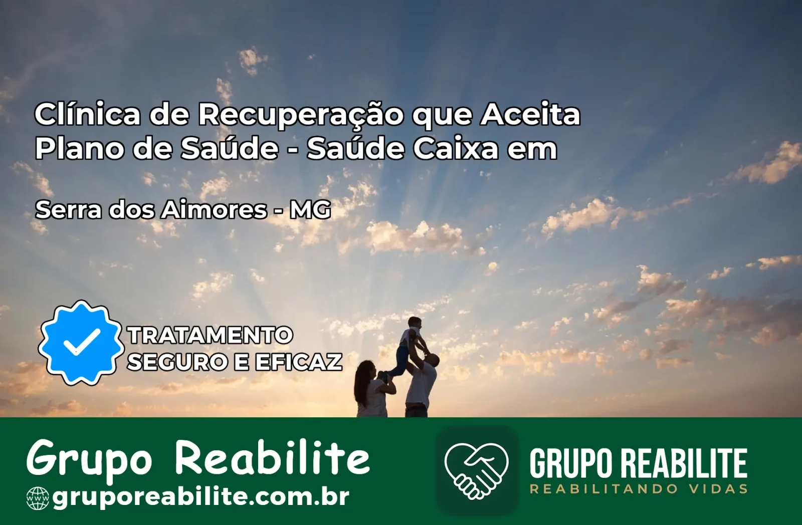 Clínica de Recuperação Saúde Caixa em Serra dos Aimorés – MG | Cobertura 100%
