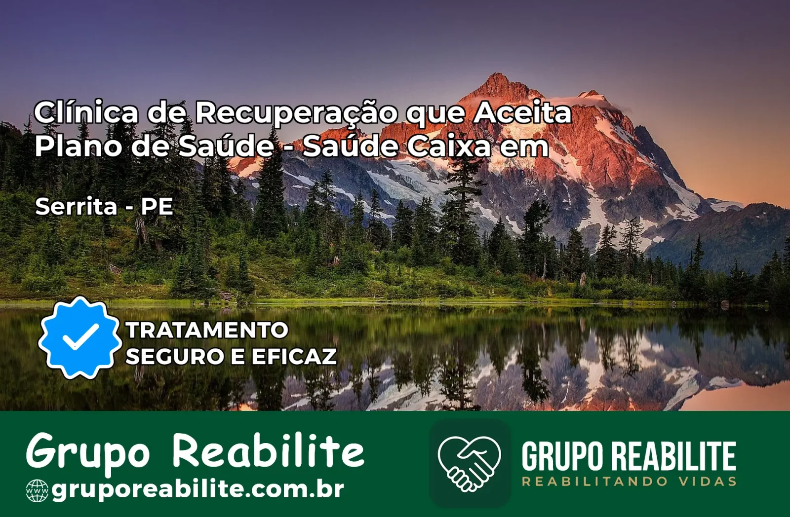 Clínica de Recuperação Saúde Caixa em Serrita – PE | Cobertura 100%