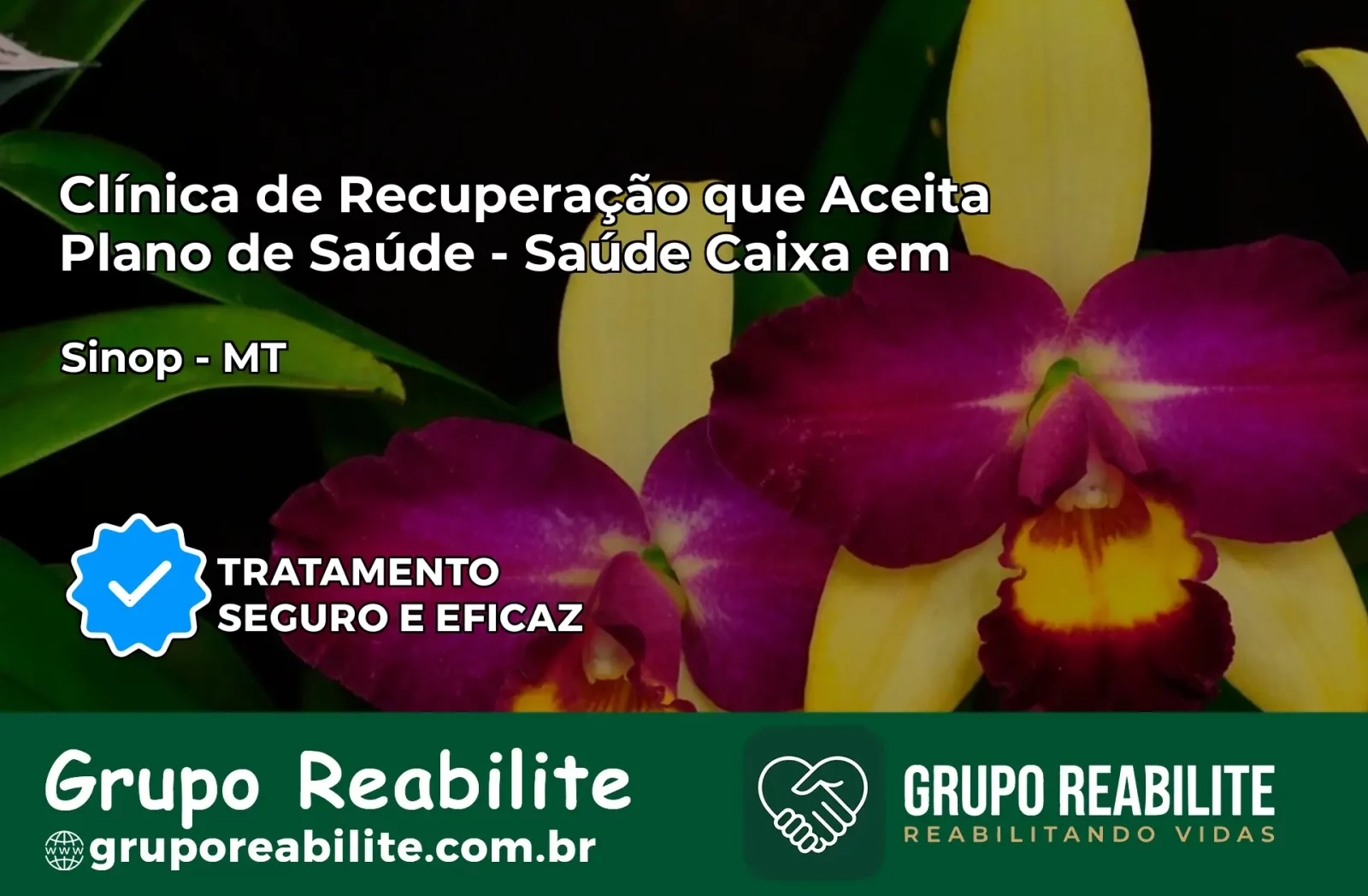 Clínica de Recuperação Saúde Caixa em Sinop – MT | Cobertura 100%