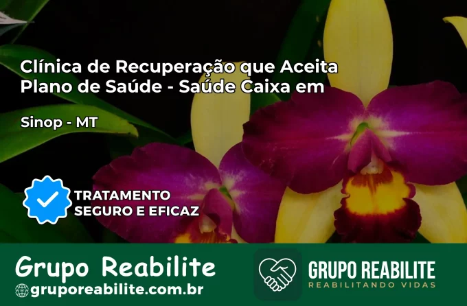 Clínica de Recuperação Saúde Caixa em Sinop – MT | Cobertura 100%
