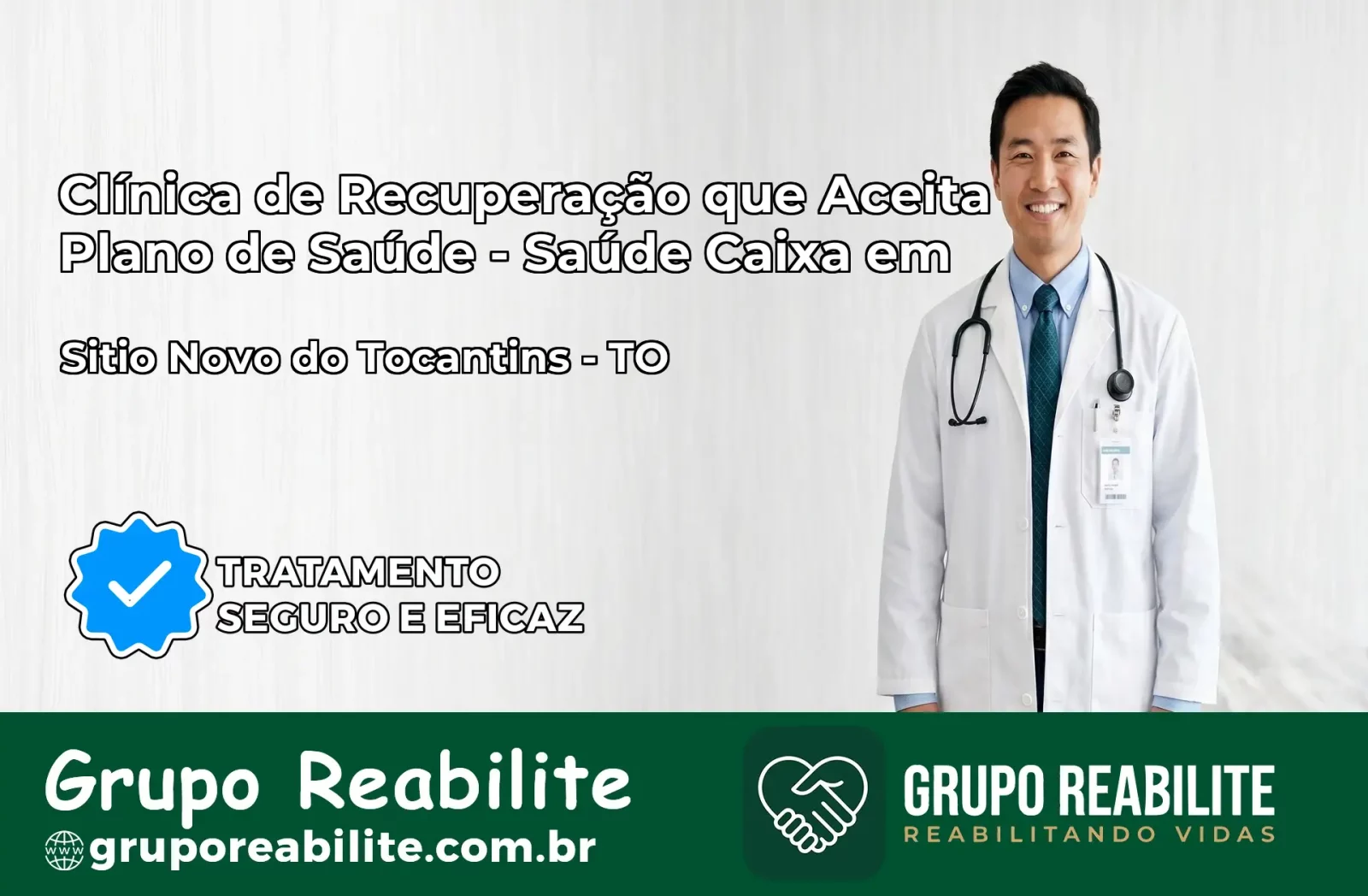 Clínica de Recuperação Saúde Caixa em Sítio Novo do Tocantins – TO | Cobertura 100%