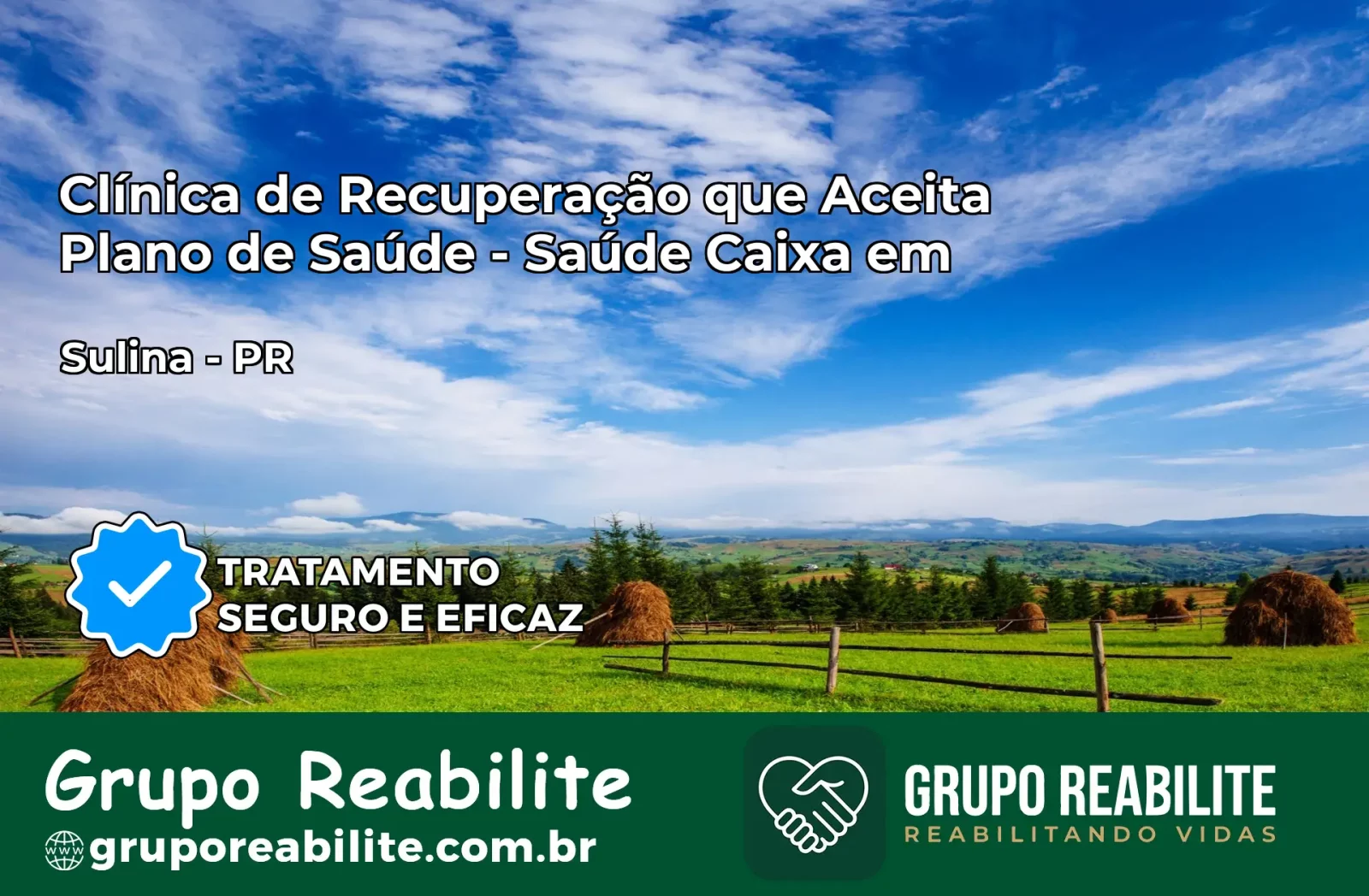 Clínica de Recuperação Saúde Caixa em Serranópolis do Iguaçu – PR | Cobertura 100%