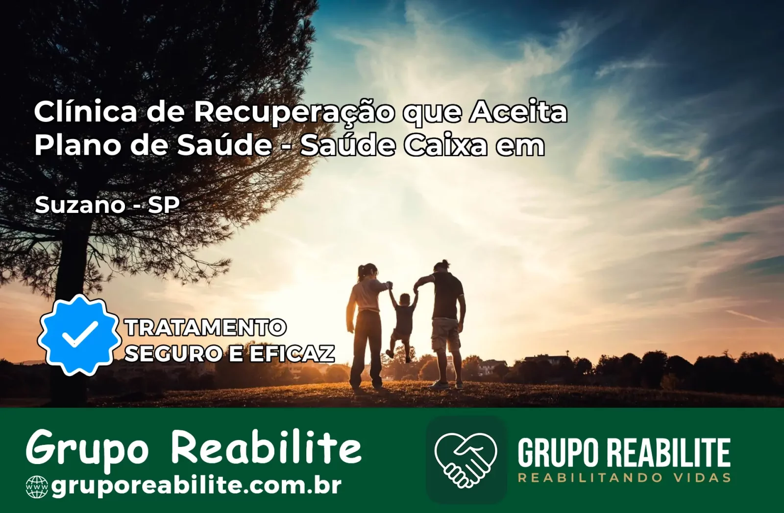 Clínica de Recuperação Saúde Caixa em Suzano – SP | Cobertura 100%