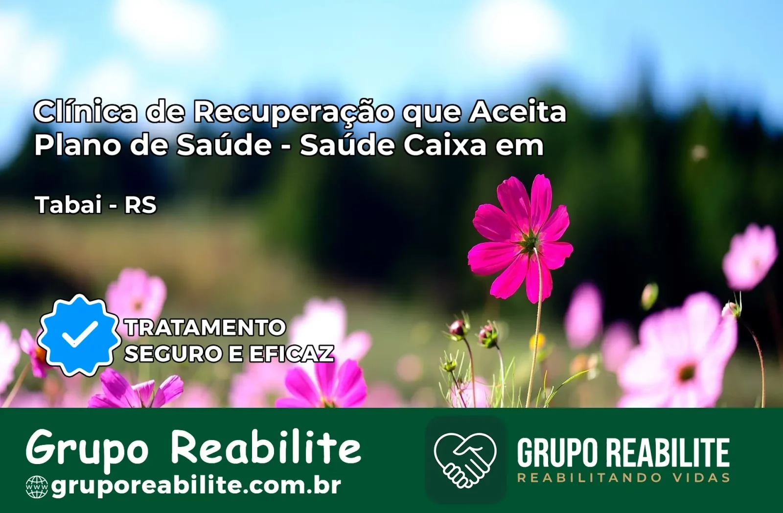 Clínica de Recuperação Saúde Caixa em Tabaí – RS | Cobertura 100%