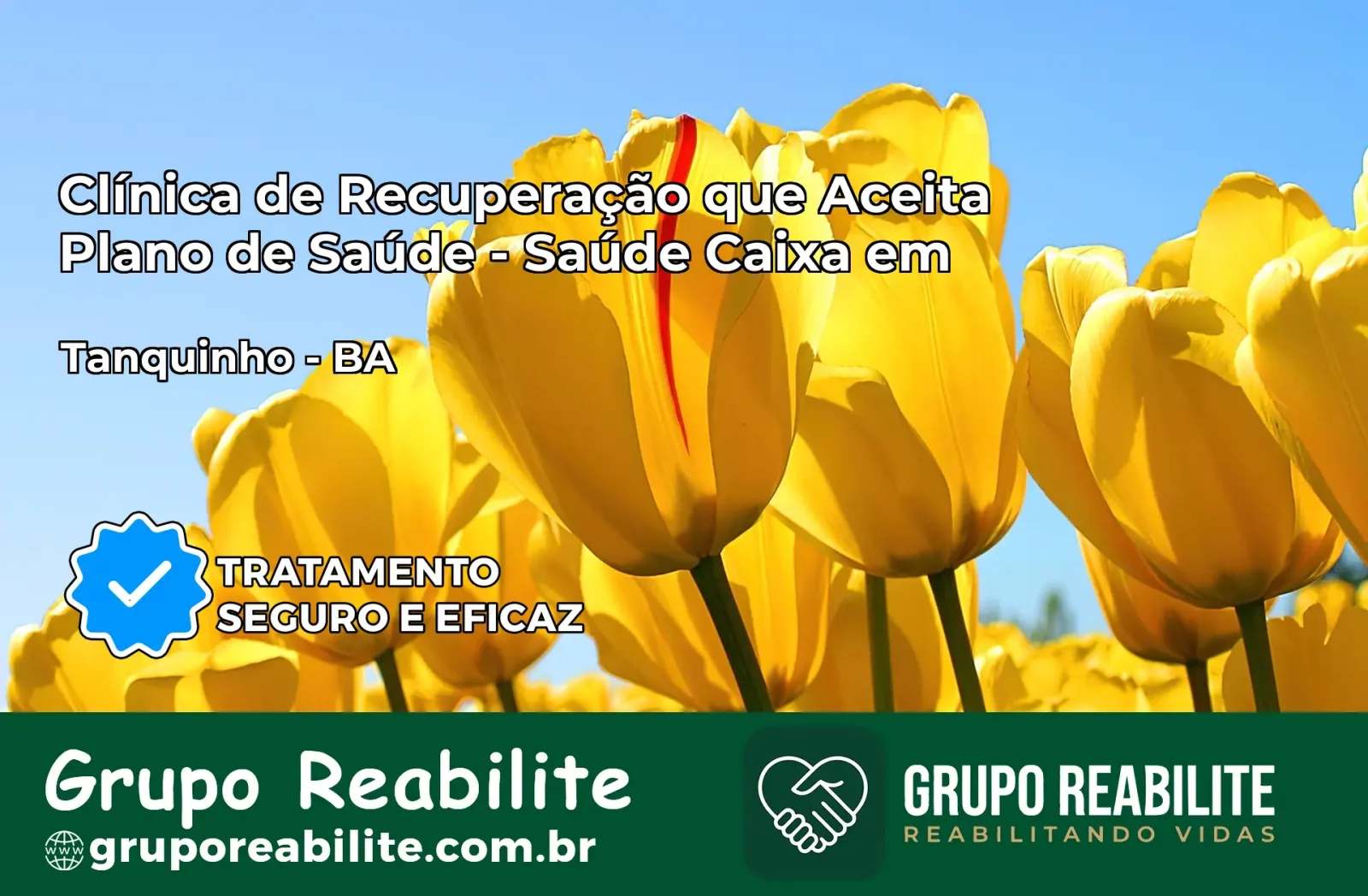 Clínica de Recuperação Saúde Caixa em Tanquinho – BA | Cobertura 100%