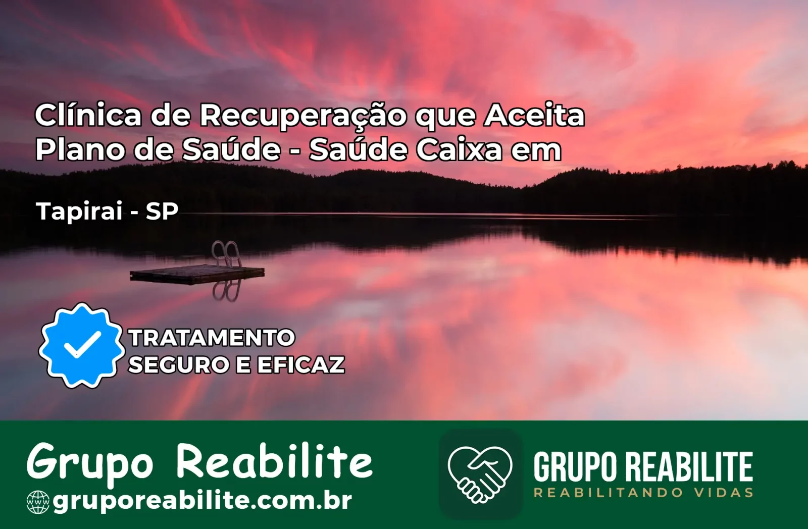 Clínica de Recuperação Saúde Caixa em Tapiraí – SP | Cobertura 100%