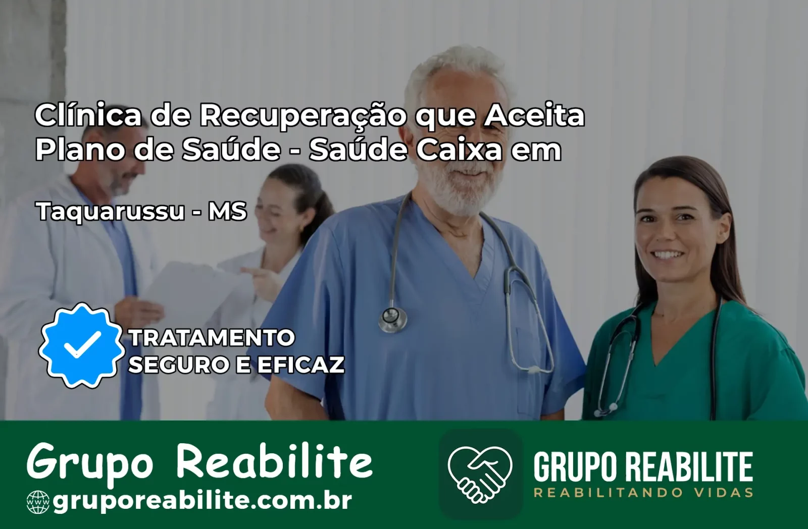 Clínica de Recuperação Saúde Caixa em Taquarussu – MS | Cobertura 100%