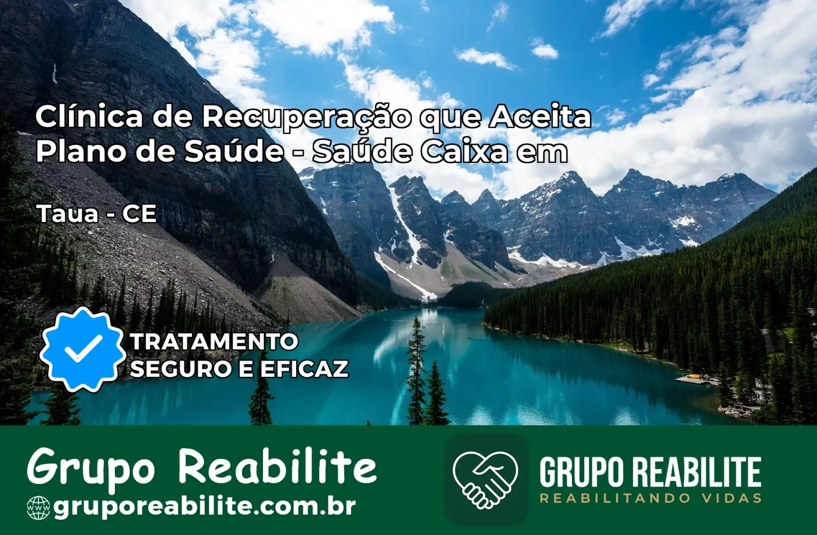 Clínica de Recuperação Saúde Caixa em Tauá – CE | Cobertura 100%