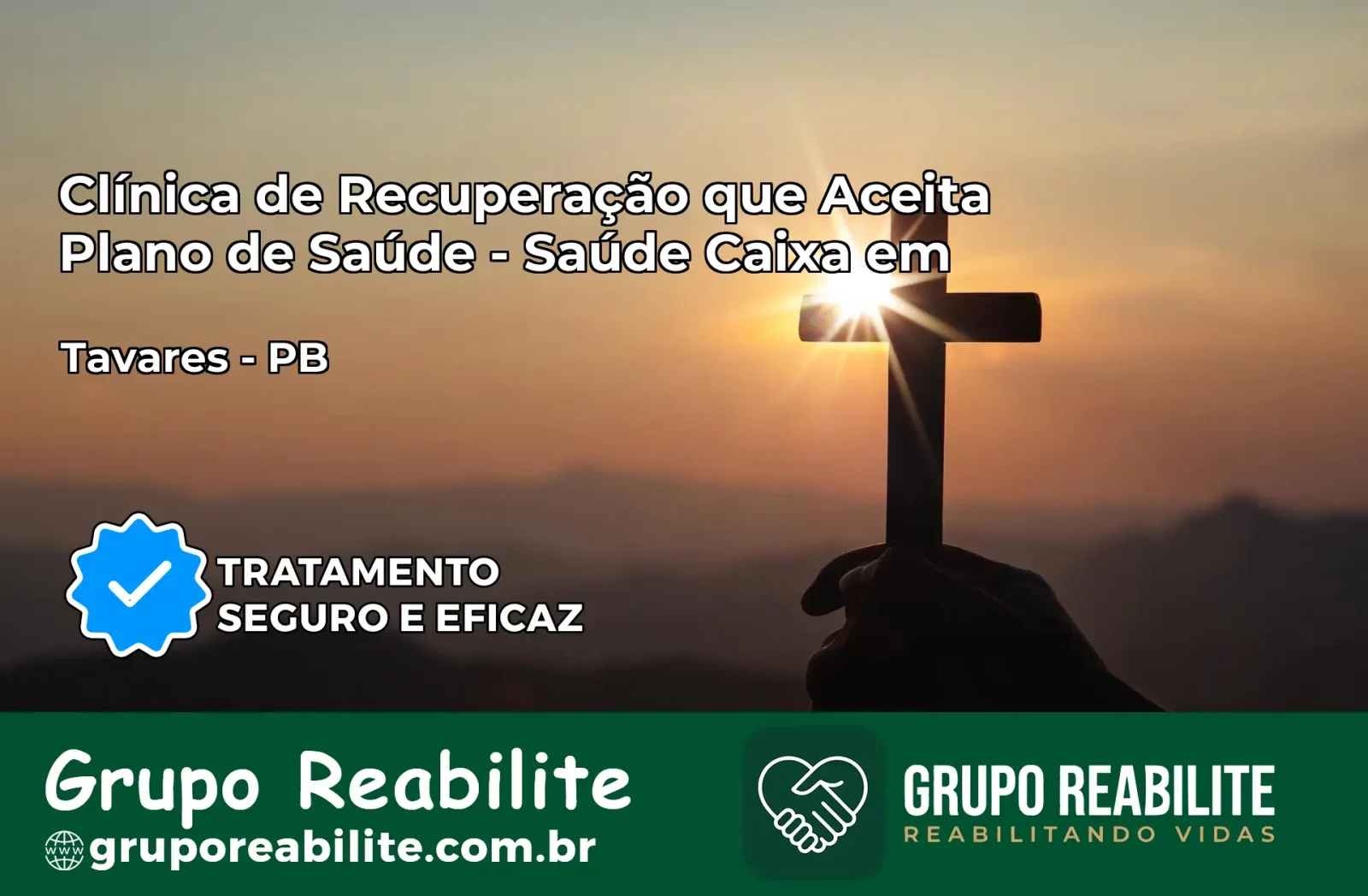 Clínica de Recuperação Saúde Caixa em Tavares – PB | Cobertura 100%