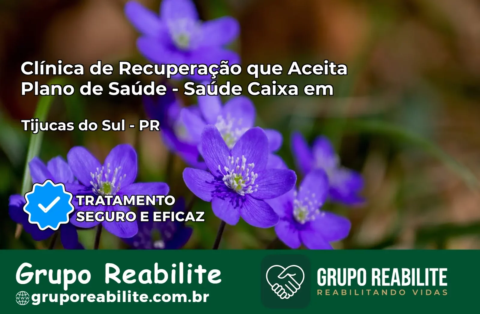 Clínica de Recuperação Saúde Caixa em Terra Boa – PR | Cobertura 100%