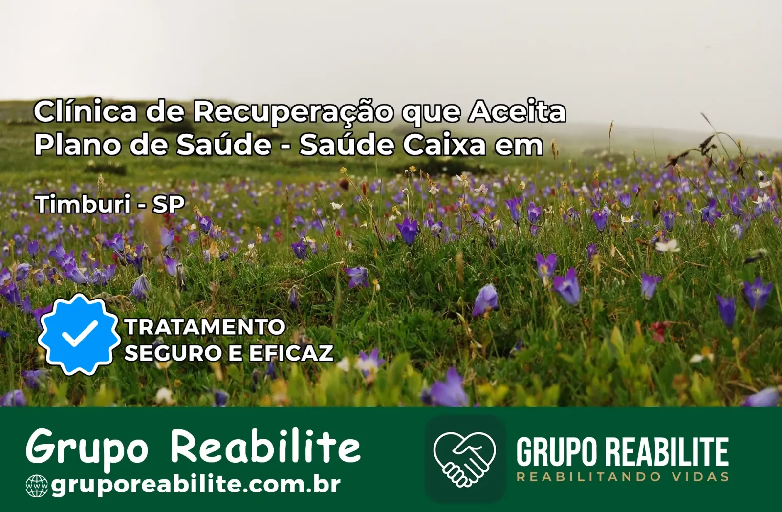 Clínica de Recuperação Saúde Caixa em Timburi – SP | Cobertura 100%