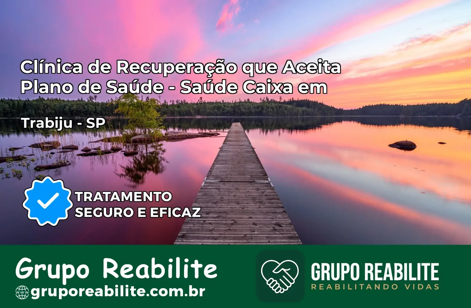 Clínica de Recuperação Saúde Caixa em Trabiju – SP | Cobertura 100%