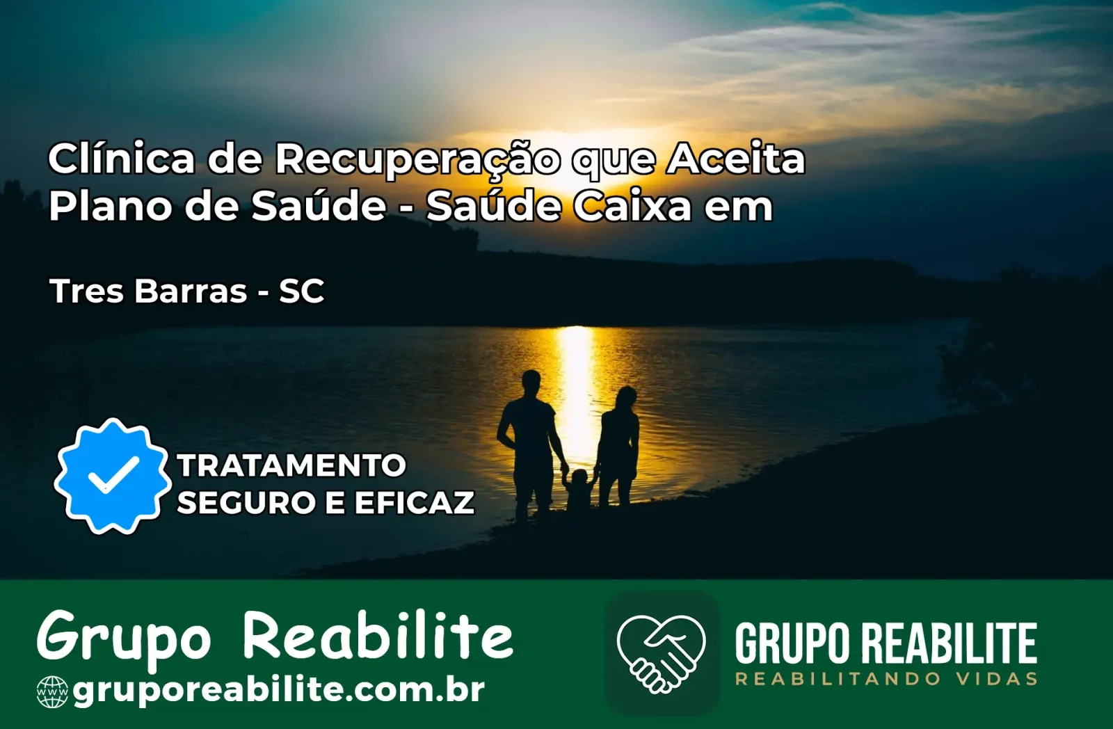 Clínica de Recuperação Saúde Caixa em Três Barras – SC | Cobertura 100%