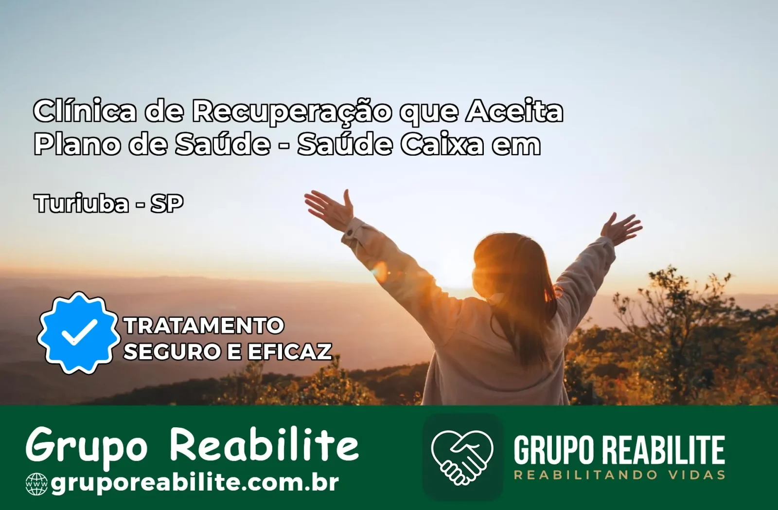 Clínica de Recuperação Saúde Caixa em Turiúba – SP | Cobertura 100%