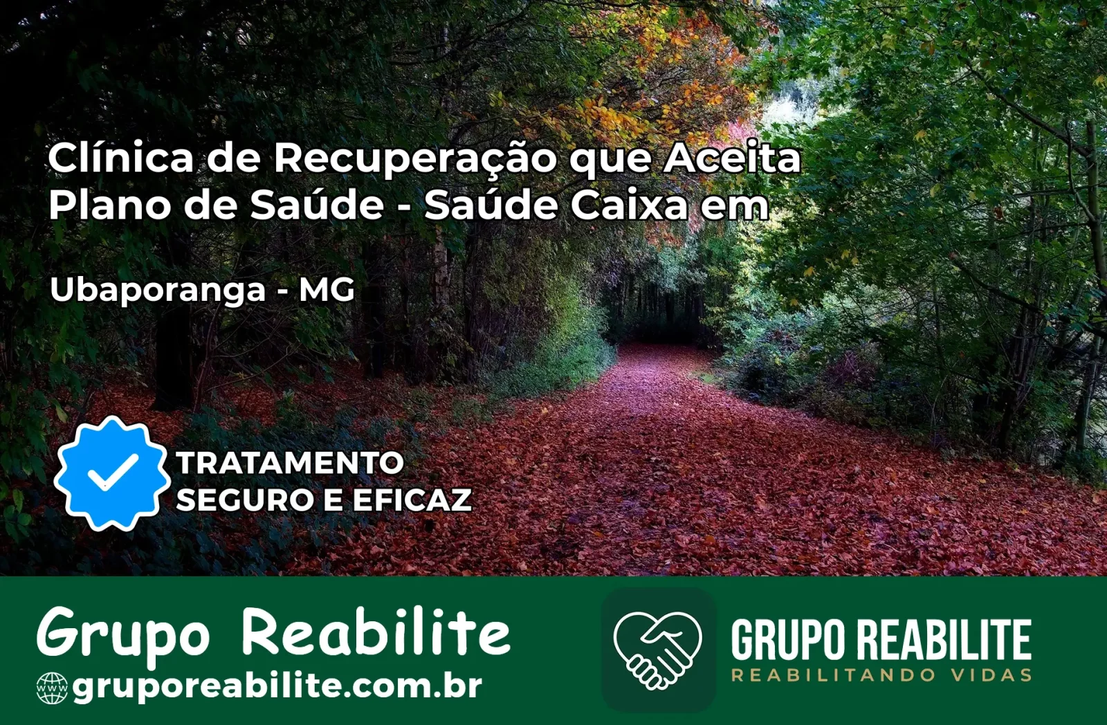 Clínica de Recuperação Saúde Caixa em Ubaporanga – MG | Cobertura 100%