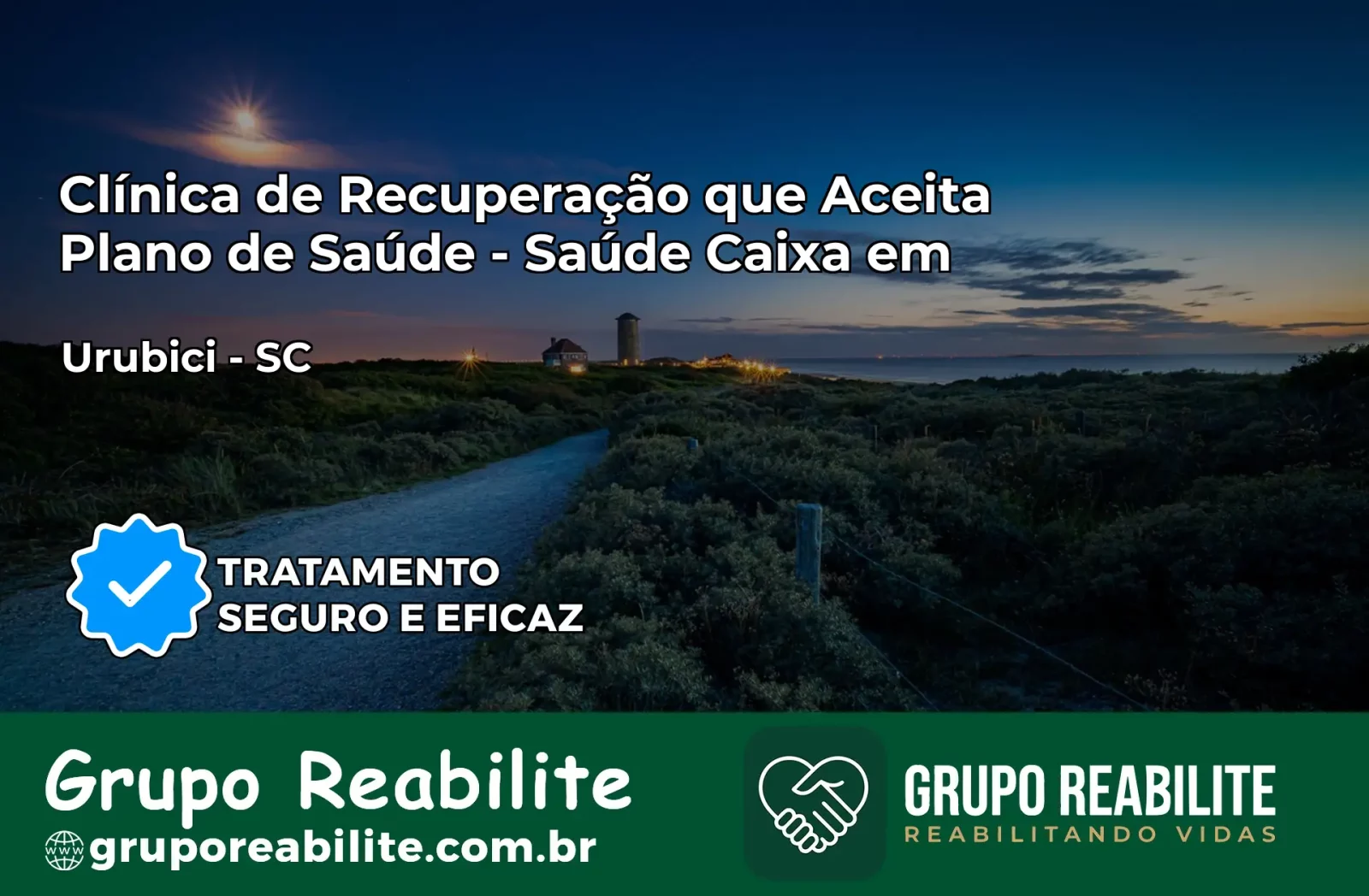 Clínica de Recuperação Saúde Caixa em Urubici – SC | Cobertura 100%