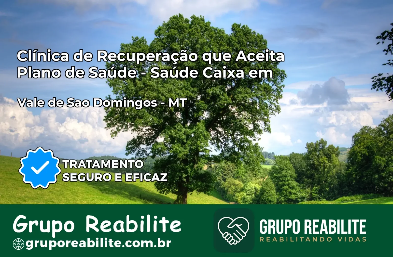 Clínica de Recuperação Saúde Caixa em Vale de São Domingos – MT | Cobertura 100%