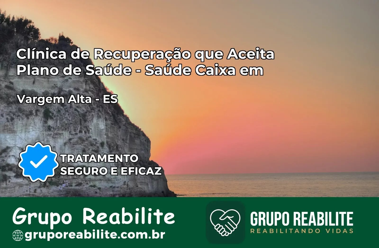 Clínica de Recuperação Saúde Caixa em Vargem Alta – ES | Cobertura 100%