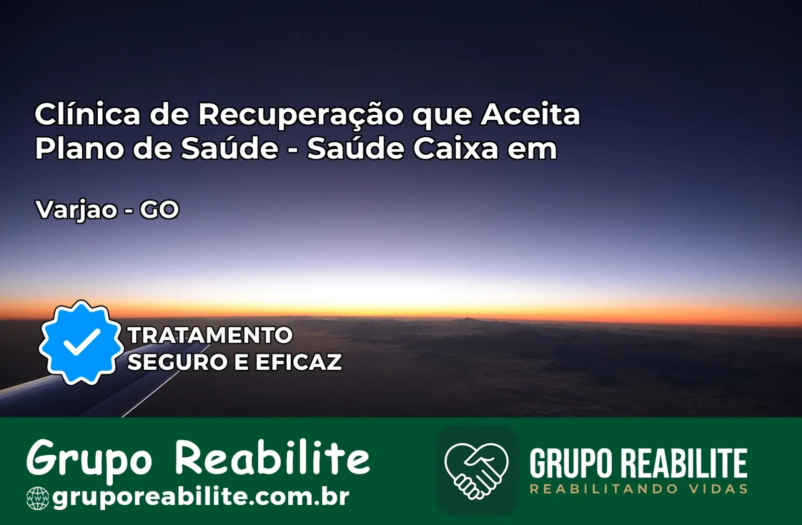 Clínica de Recuperação Saúde Caixa em Varjão – GO | Cobertura 100%