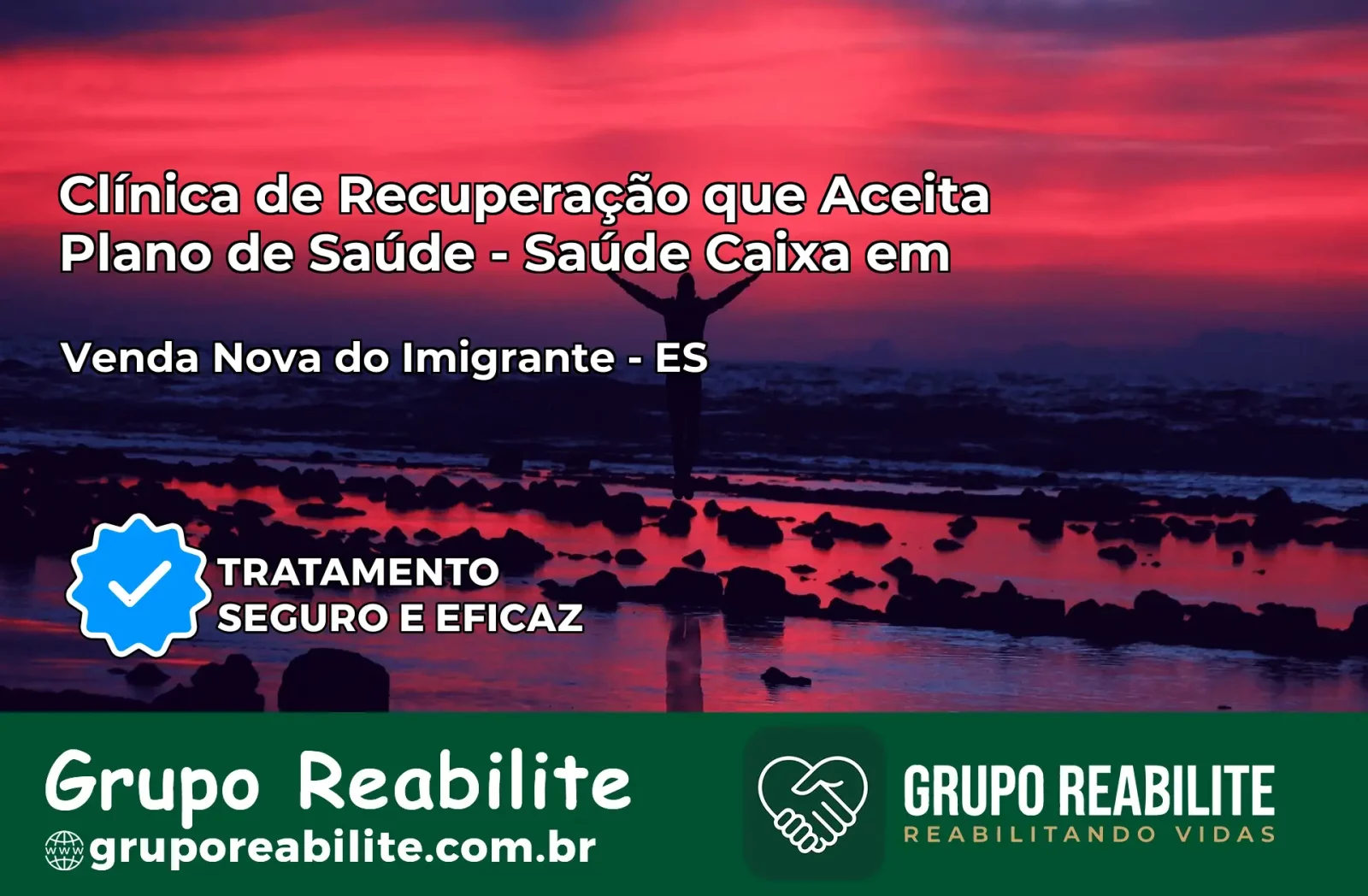 Clínica de Recuperação Saúde Caixa em Venda Nova do Imigrante – ES | Cobertura 100%