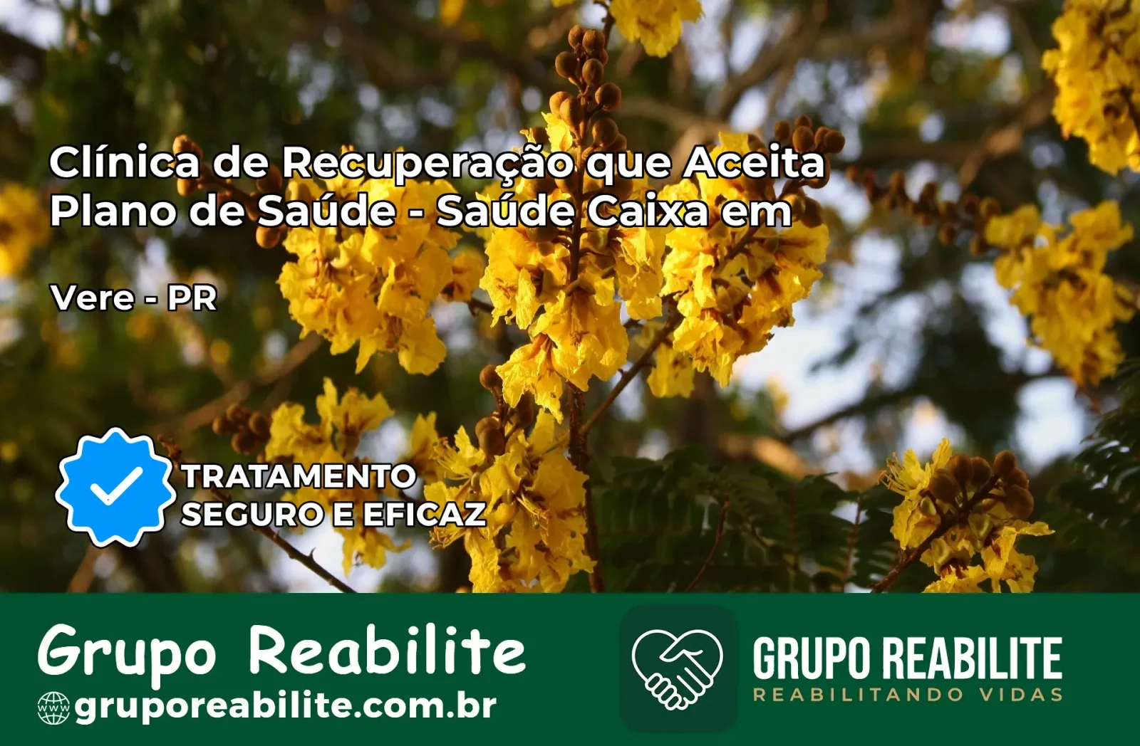 Clínica de Recuperação Saúde Caixa em União da Vitória – PR | Cobertura 100%