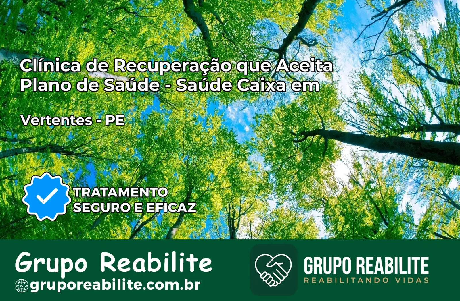 Clínica de Recuperação Saúde Caixa em Vertentes – PE | Cobertura 100%