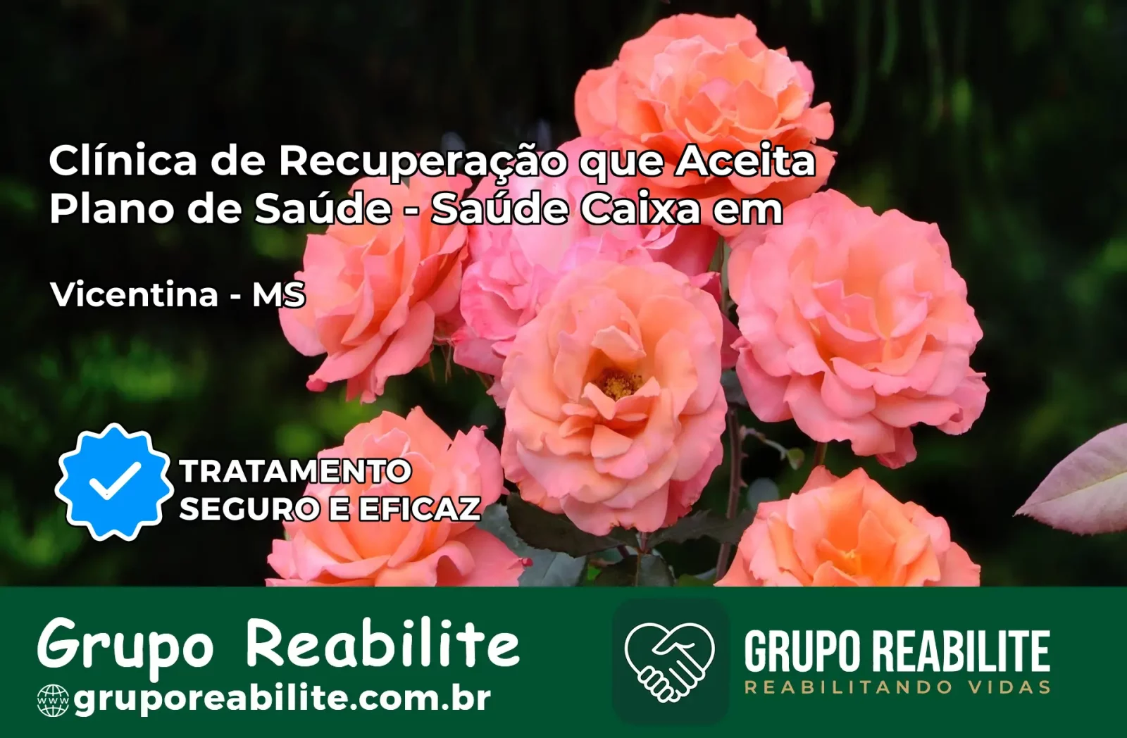 Clínica de Recuperação Saúde Caixa em Vicentina – MS | Cobertura 100%