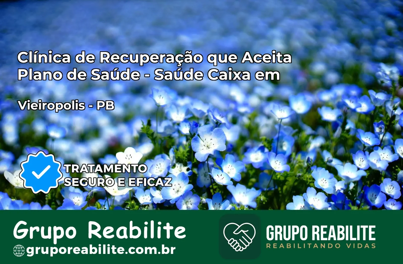 Clínica de Recuperação Saúde Caixa em Vieirópolis – PB | Cobertura 100%
