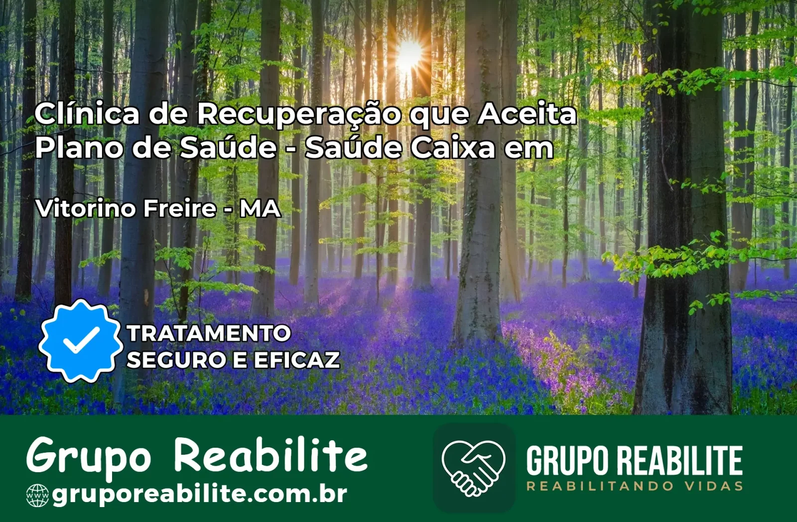 Clínica de Recuperação Saúde Caixa em Vitorino Freire – MA | Cobertura 100%