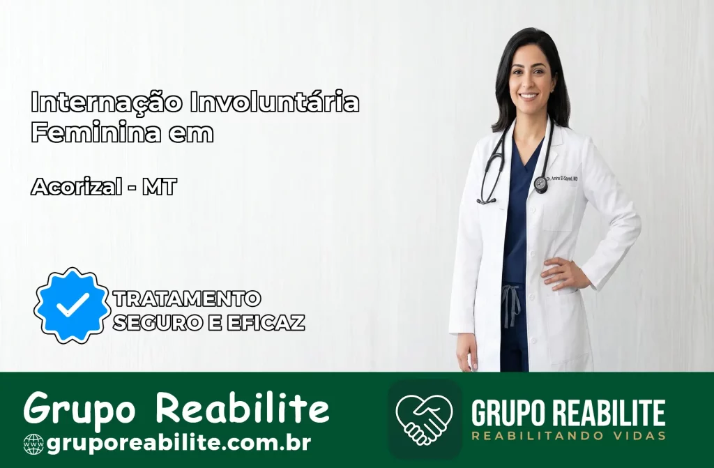 Internação Involuntária Feminina em Acorizal: Salve a Vida de Quem Você Ama