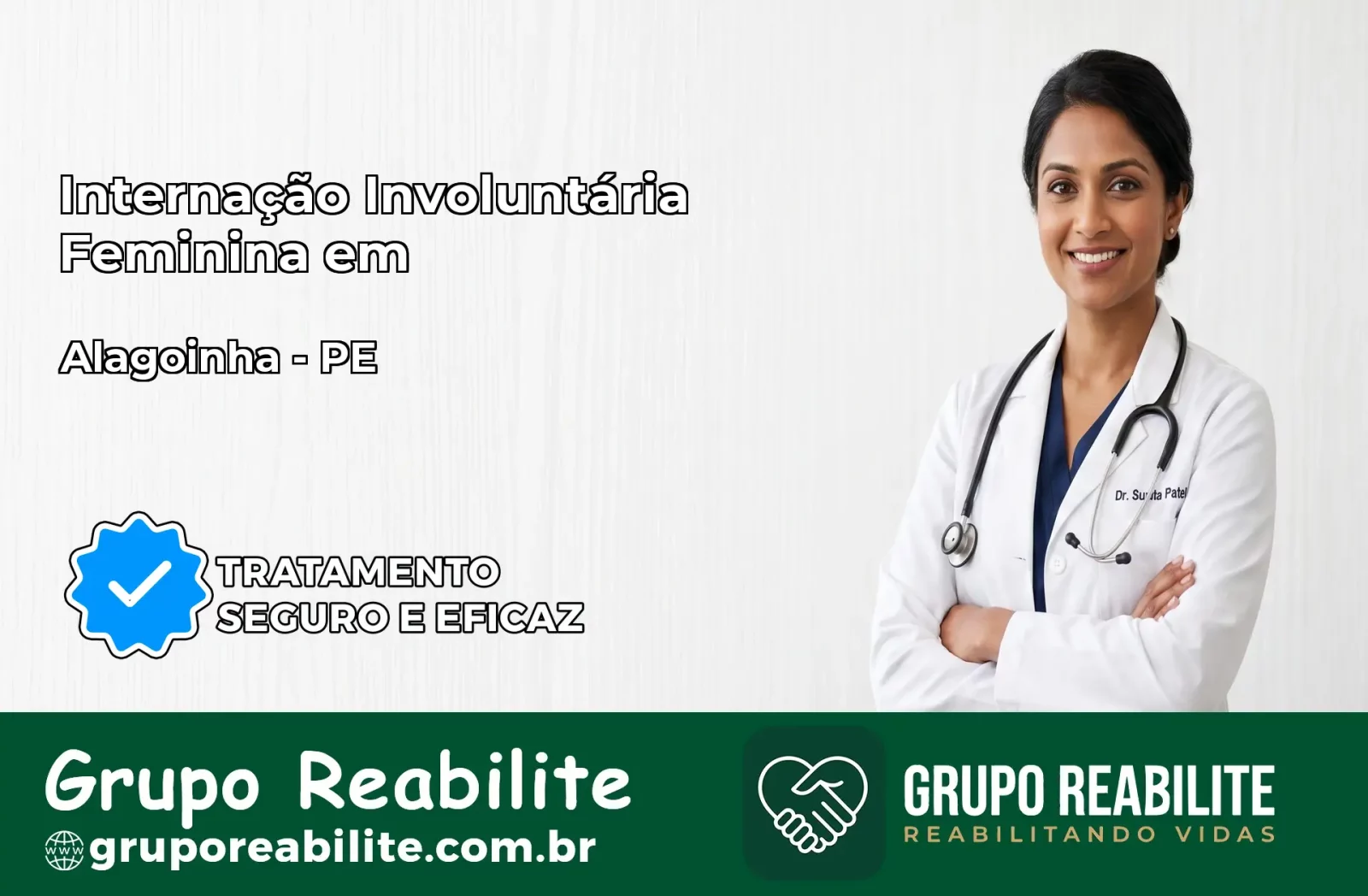 Internação Involuntária Feminina em Alagoinha: Salve a Vida de Quem Você Ama