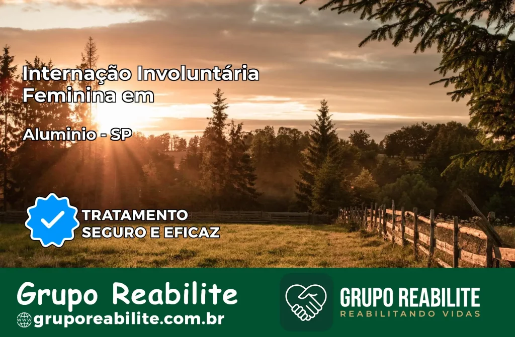 Internação Involuntária Feminina em Alumínio: Salve a Vida de Quem Você Ama