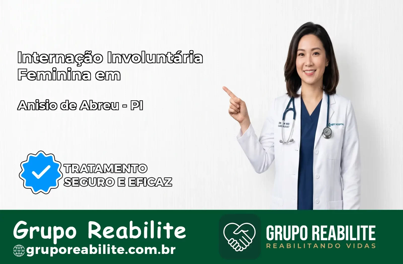 Internação Involuntária Feminina em Anísio de Abreu: Salve a Vida de Quem Você Ama