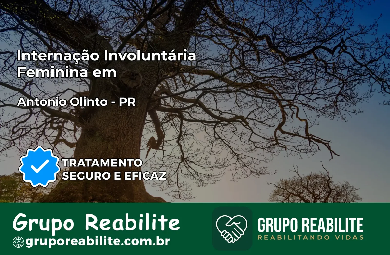 Internação Involuntária Feminina em Antônio Olinto: Salve a Vida de Quem Você Ama