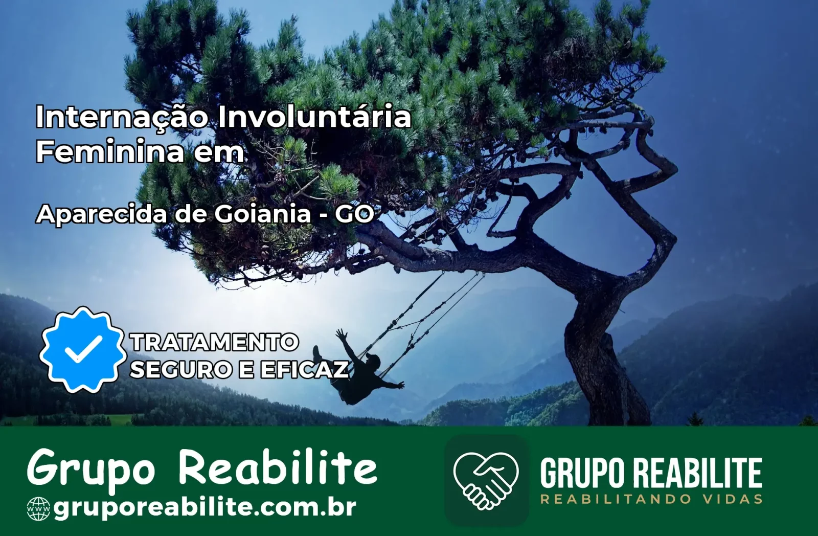 Internação Involuntária Feminina em Aparecida de Goiânia: Salve a Vida de Quem Você Ama