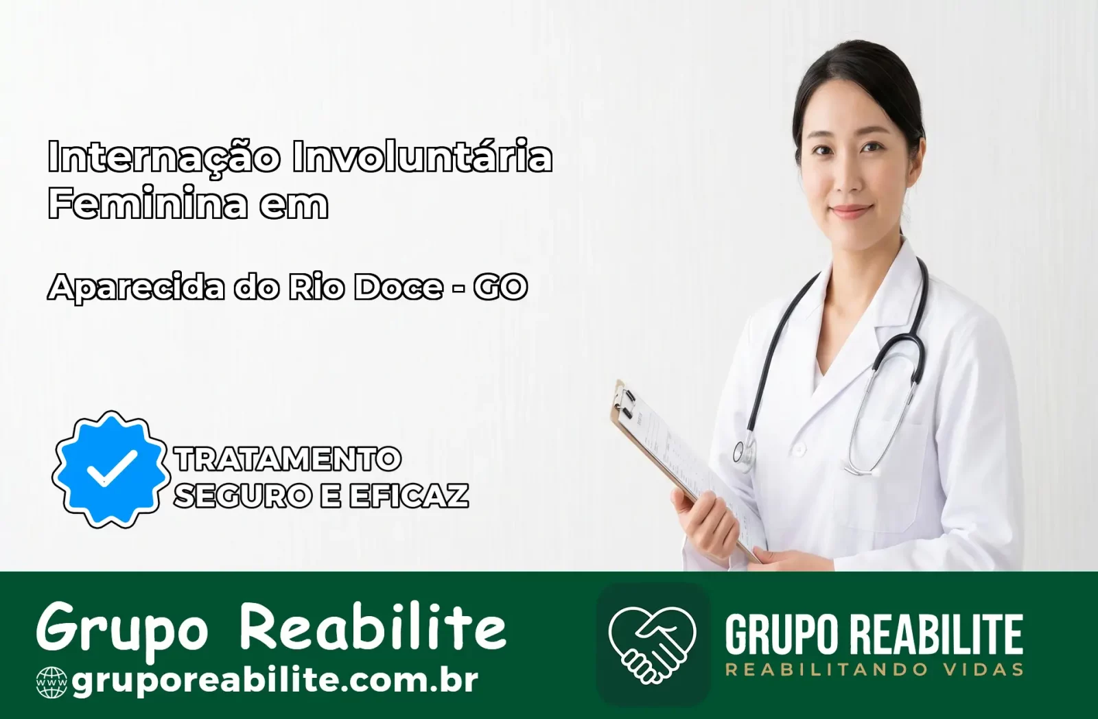 Internação Involuntária Feminina em Aparecida do Rio Doce: Salve a Vida de Quem Você Ama