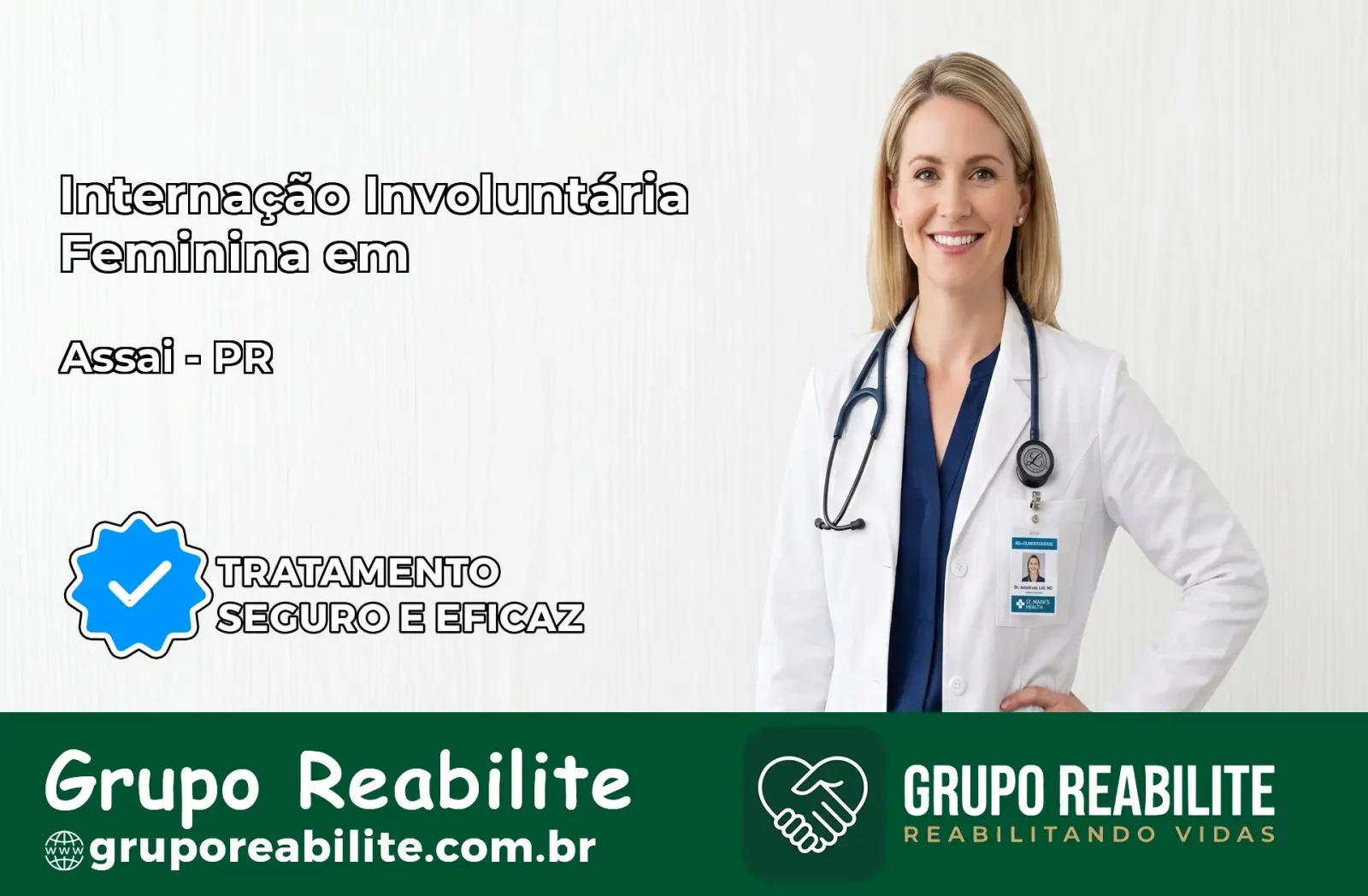 Internação Involuntária Feminina em Assaí: Salve a Vida de Quem Você Ama