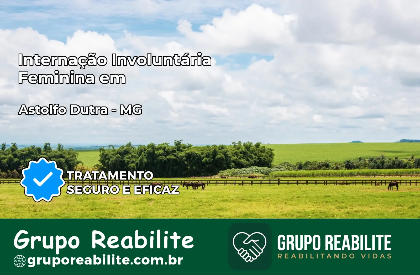Internação Involuntária Feminina em Astolfo Dutra: Salve a Vida de Quem Você Ama