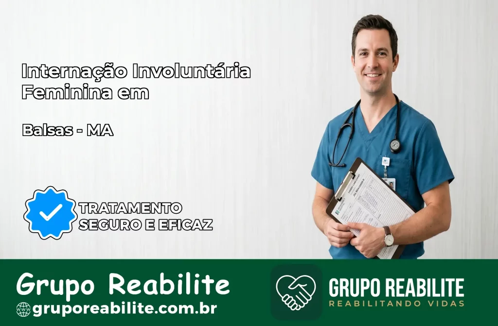 Internação Involuntária Feminina em Balsas: Salve a Vida de Quem Você Ama