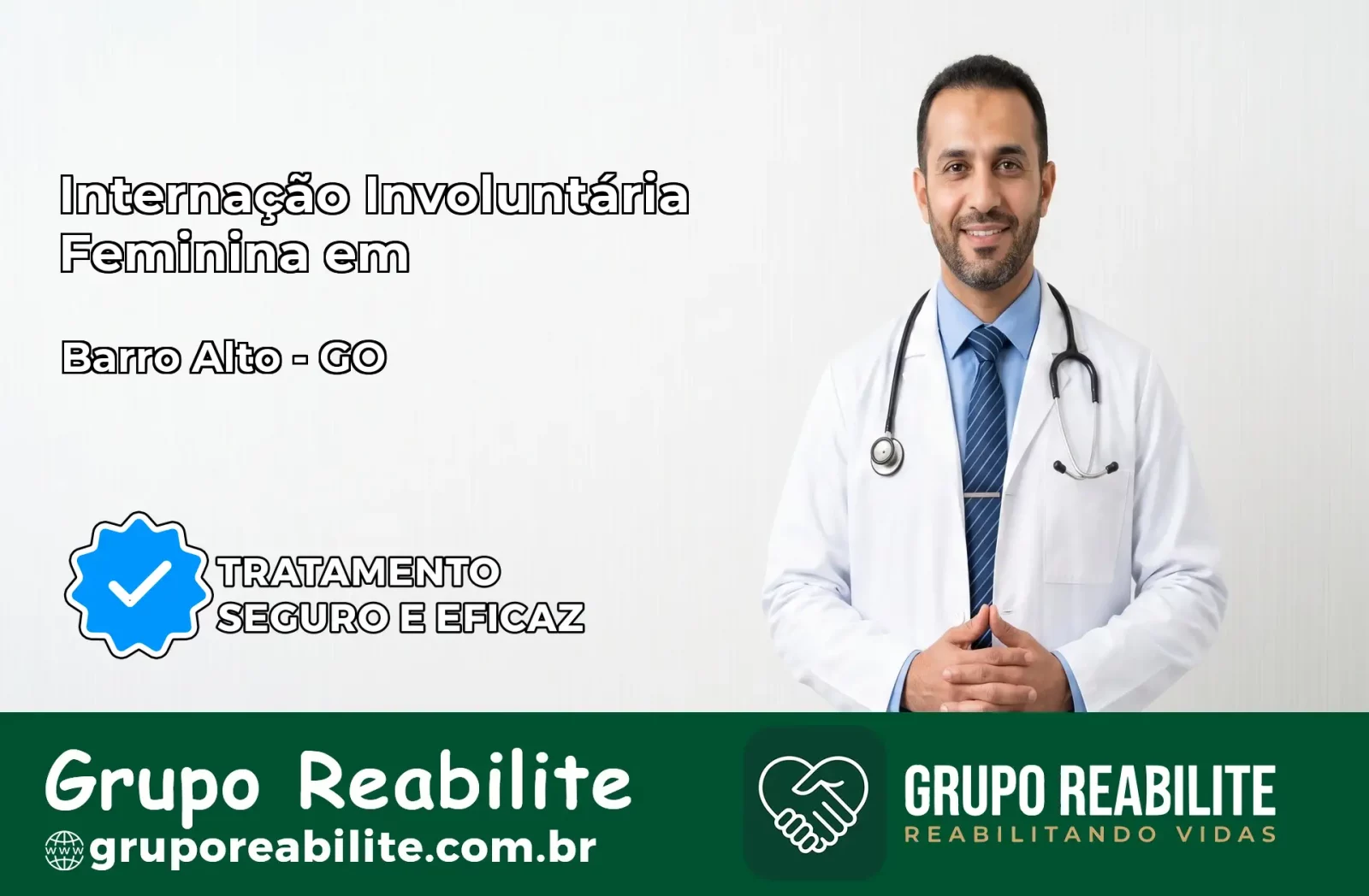 Internação Involuntária Feminina em Barro Alto: Salve a Vida de Quem Você Ama