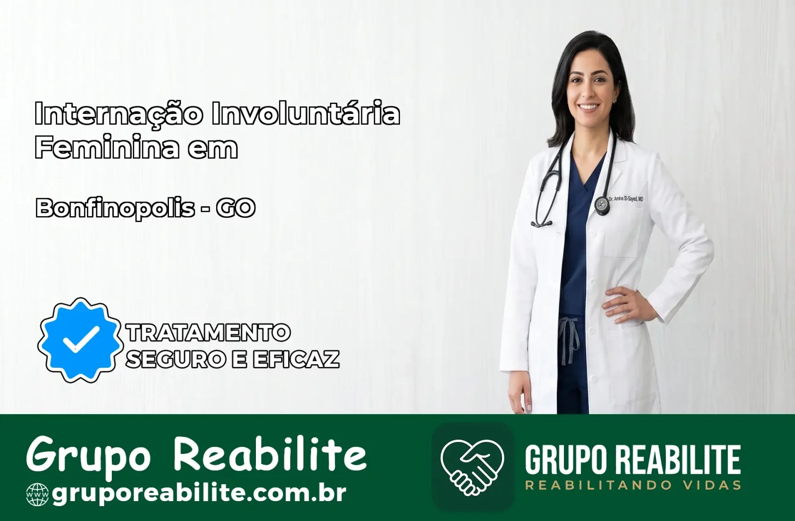 Internação Involuntária Feminina em Bonfinópolis: Salve a Vida de Quem Você Ama