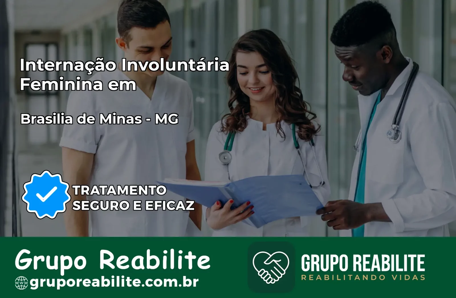 Internação Involuntária Feminina em Brasília de Minas: Salve a Vida de Quem Você Ama